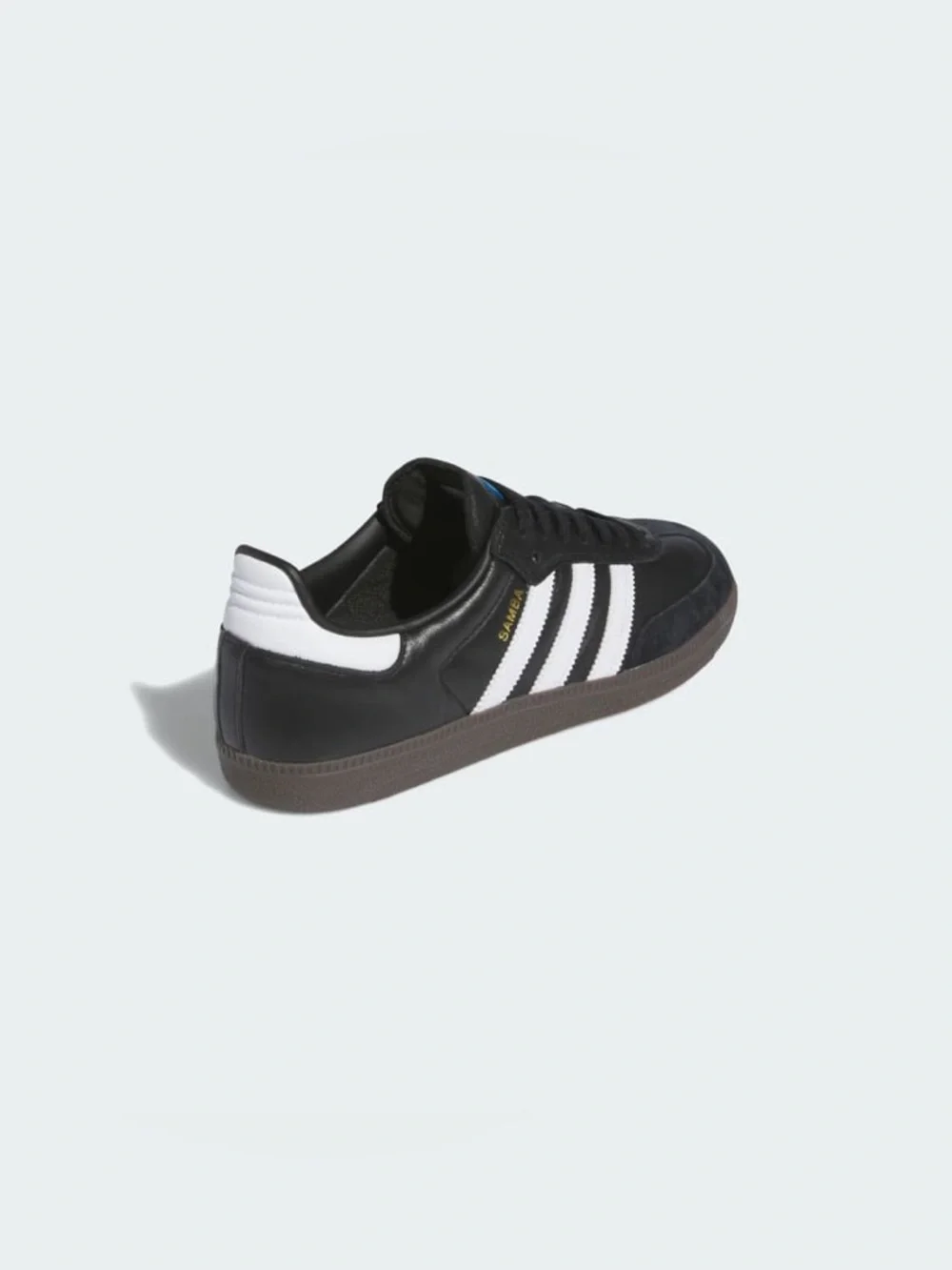 🆕 adidas Samba ADV Black White Gum Men’s Size 10 NWT Classic Skate Shoe - Picture 5 of 8